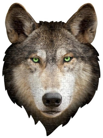 MADD CAPP, Puzzle konturowe I AM - Wilk 300 elem.