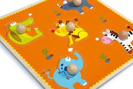 Scratch, Puzzle z uchwytem ' Safari '