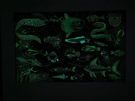 Puzzle świecące w ciemności Apli Kids - Ocean 5+