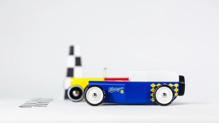 Candylab Samochód Drewniany Harlequin