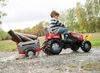 Rolly Toys RollyJunior RT - Traktor na pedały z przyczepą Junior 3-8 lat do 50kg
