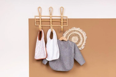 bébé-jou Śliniak z długim rękawem Hearts 3058061