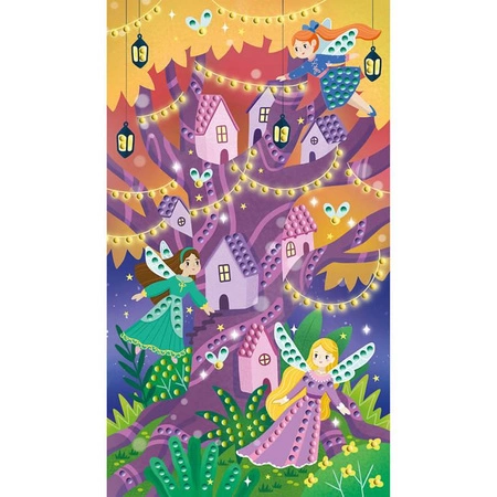 Zestaw kreatywny Diamenciki Magia 7+, Janod