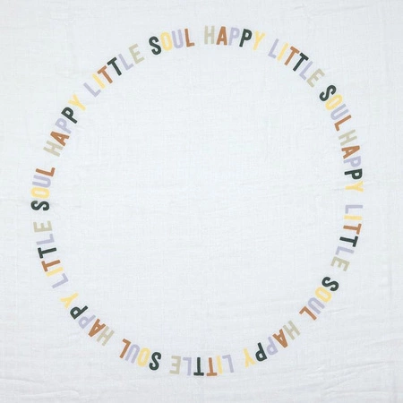 Lassig Bambusowy otulacz kocyk 120x120cm zestaw 2 szt. Happy Fruits Pear