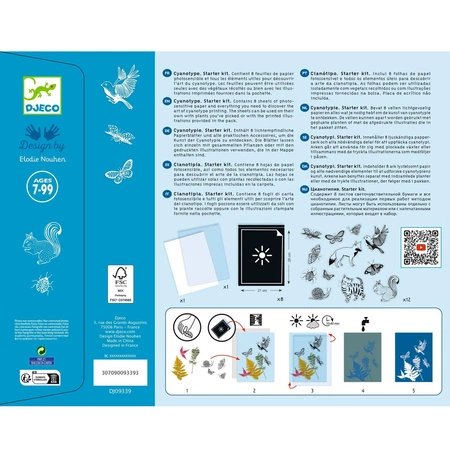 Zestaw artystyczny cyjanotypia LAS DJ09339