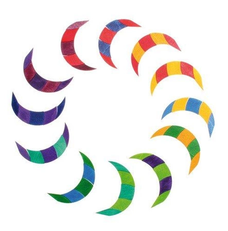 Układanka Spirala w kole, kolorowa, 3+, Grimm's