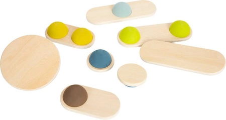 Równowaga balansujące kamienie 12242-Small Foot, zabawy rozwijające