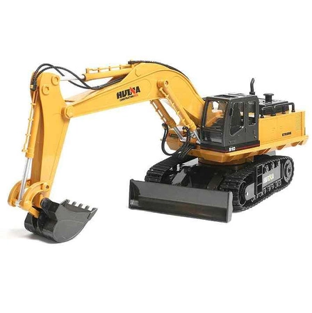 WOOPIE Koparka Zdalnie Sterowana Gąsienica Spychacz Pilot Światło Dźwięk + Akc.