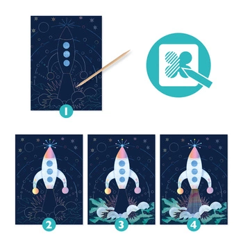 Wydrapywanka KOSMOS DJ09727