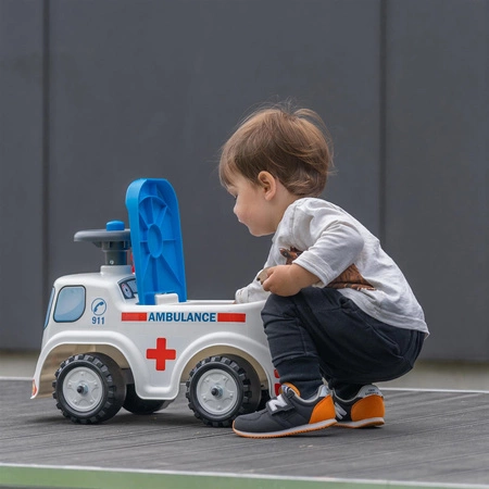 FALK Jeździk Samochód Ambulans z Klaksonem od 1 roku