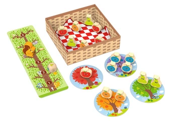 TOOKY TOY Wiewiórka w Sadzie Gra Planszowa Wiewiórka