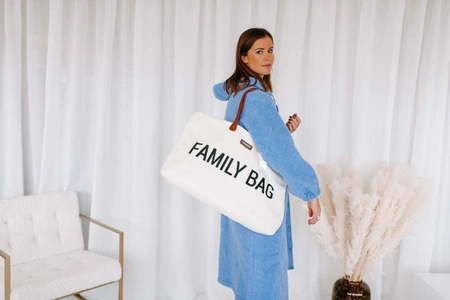 Childhome Torba Family Bag Teddy Bear White (Limited Edition)