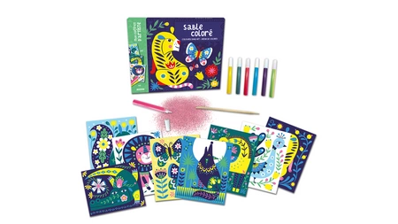 Auzou Kolorowanie piaskiem Zwierzątka 80681