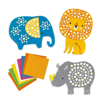 Mozaiki dla maluchów DŻUNGLA DJ09097