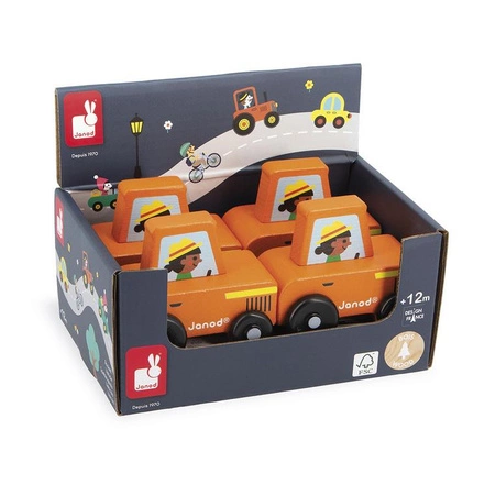 Janod Pojazd Traktor Wieś Cross Roads 12m+