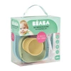 Beaba Komplet naczyń z silikonu z przyssawką yellow