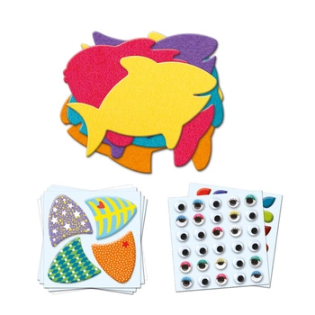 Zestaw z naklejkami KOCHAM RYBY DJ09052