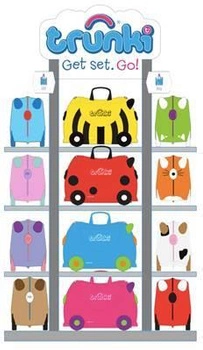 Regał Trunki na 16 walizek