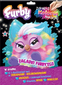 Zagadki Furby'ego. Furby. Zdrapuj, koloruj, naklejaj