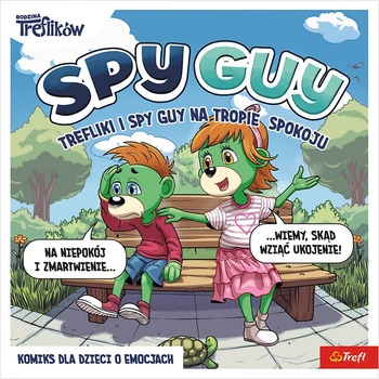 Komiks Spy Guy. Na tropie spokoju.