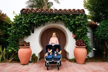 Bumbleride Wózek podwójny Indie Twin (2022) Matte Black