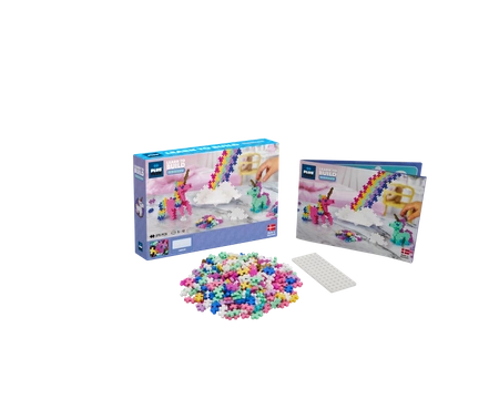Plus-Plus, Mini Mix 275 szt. Jednorożce - Learn to build