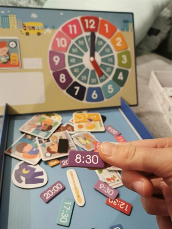 Magnetyczna układanka Apli Kids - Godziny