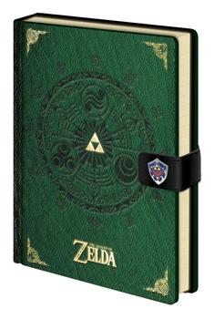 Notatnik A5 premium THE LEGEND OF ZELDA - MEDALION