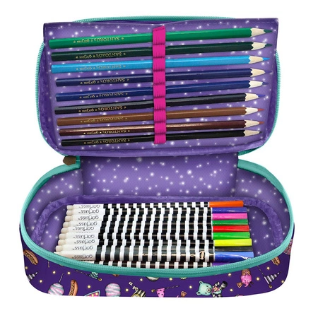 Rozkładany, 4-Częściowy Piórnik z Wyposażeniem - Gorjuss - Fairground - Up and Away