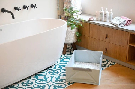 Beaba Składana wanienka Cameleo Pop Up Bath Green Blue