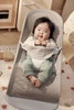 BABYBJORN - leżaczek BALANCE SOFT MESH - Szary Beż/Biały
