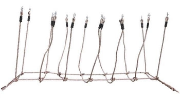 Most linowy sznurkowy 6998-Small Foot, zabawy w plenerze