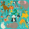 Mudpuppy Puzzle podłogowe Jumbo Zwierzęta Świata 25 elementów 2+