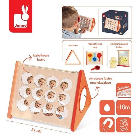 Drewniana piramida Lustra Essentiel, Janod