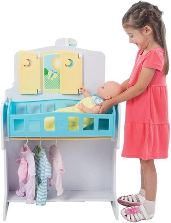 Drewniany zestaw do opieki nad lalkami i pluszakami 41701-Melissa & Doug, akcesoria i mebelki dla lalek