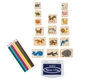 Stempelki dla dzieci i kredki ze Zwierzętami Melissa and Doug 13798