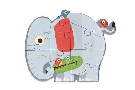 Scratch, Pierwsze Puzzle 5 Zwierząt Safari