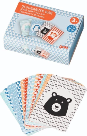 Mini gry karciane Karemo, Kwartet, Czarny Niedźwiedź Goki