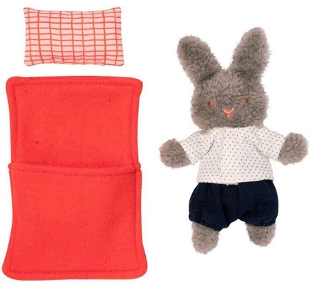 Maskotka dla dzieci Króliczek Berry i jego zakątek 159960-Manhattan Toy, przytulanki w pudełeczku