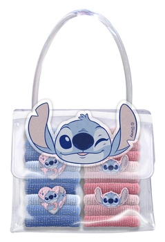 Gumki do włosów w torebce Stitch D06612MC 18szt.