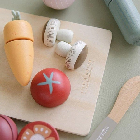 Little Dutch Deska do krojenia z warzywami LD4484