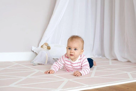TODDLEKIND Mata do zabawy piankowa podłogowa Prettier Playmat Nordic Vintage Nude Pink