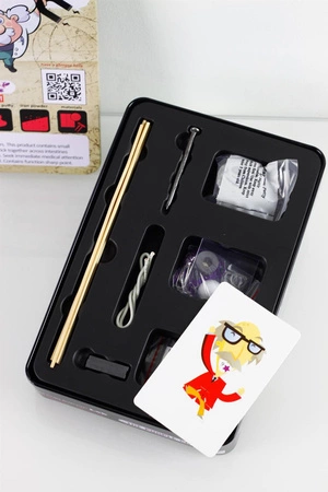 Zestaw do robienia eksperymentów The Purple Cow - Cuda Magnetyczne