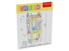 Kolorowanka 3D do składania L Domek ul. Pyszności 4l+ MONUMI