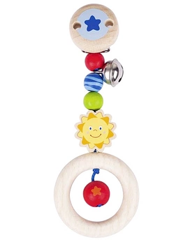 Figurka z klipsem, uśmiechnięte słońce