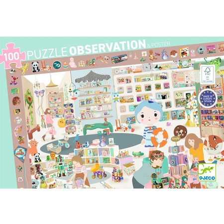 Puzzle obserwacja SKLEP Z ZABAWKAMI DJ07513