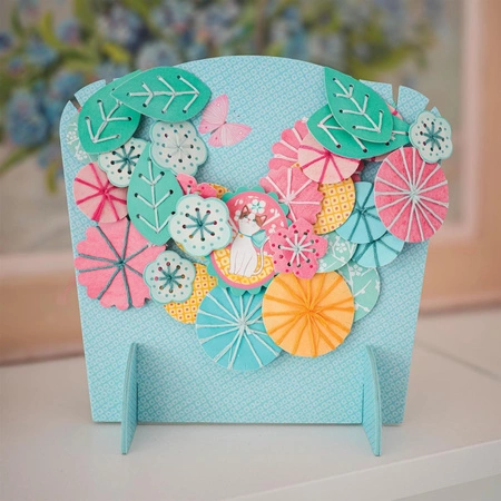 Zrób to sam - komplet biżuterii FLORA DJ07994