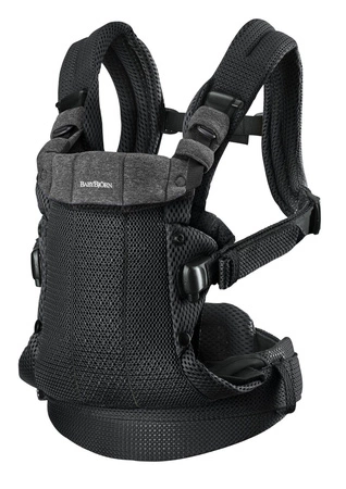 BABYBJORN - nosidełko Harmony 3D Mesh, Czarny
