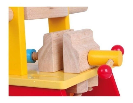 Drewniany samochód, warsztat dla dzieci na kółkach, small foot design - pojazdy dla dzieci