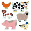 Puzzle kart. gigant "HONORE I PRZYJACIELE" DJ07112